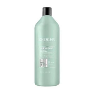 Redken Amino-Mint Shampoo 1000ml – Επαγγελματικός Καθαρισμός & Ρύθμιση Λιπαρότητας για το Τριχωτό