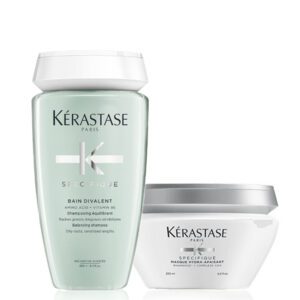 Kérastase Spécifique Σετ Εξισορρόπησης για Λιπαρό Τριχωτό & Ευαίσθητα Μαλλιά