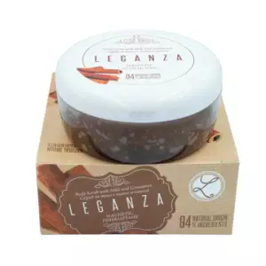 Body Scrub Γάλα και Κανέλα - Magnetic +20% bonus Leganza 240g