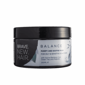 Brave New Hair Balance Purifying & Detoxifying Mask 250ml – Μάσκα Εξισορρόπησης & Αποτοξίνωσης με Ενεργό Άνθρακα