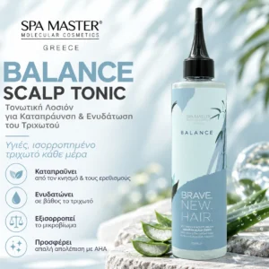 Brave New Hair Balance Scalp Tonic 250ml – Τονωτική Λοσιόν για Καταπράυνση & Ενυδάτωση του Τριχωτού - Εικόνα 1