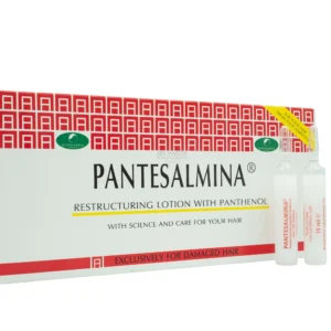 Biopharma Pantesalmina 12x15ml | Αμπούλες Αναδόμησης με Πανθενόλη για Ταλαιπωρημένα Μαλλιά