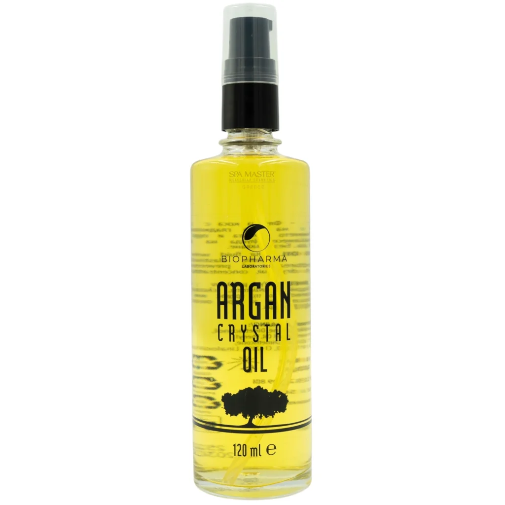 Biopharma Bio Oil Argan Crystal Oil 120ml | Βιολογικό Λάδι Argan για Θρέψη, Λάμψη & Επανόρθωση