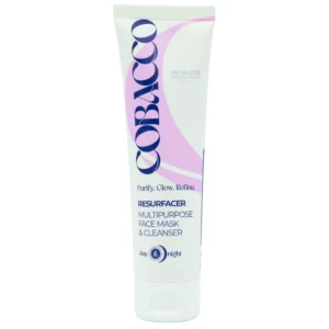 Cobacco Resurfacer Multipurpose Face Mask & Cleanser 100ml – Καθαρισμός, Απολέπιση & Λάμψη σε Ένα Βήμα