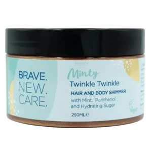 Brave New Hair Minty Twinkle Twinkle Body Shimmer 250ml – Δροσιστικό Body Shimmer με Άρωμα Μέντας & Εκθαμβωτική Λάμψη