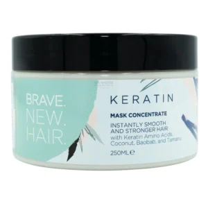Brave New Hair Keratin Mask Concentrate 250ml – Μάσκα Εντατικής Επανόρθωσης με Κερατίνη & Βιολογικά Έλαια