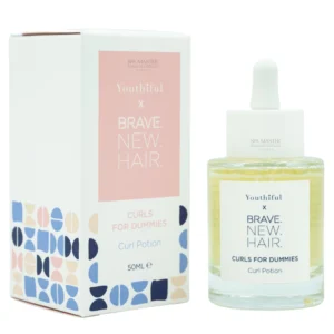 Brave New Hair x Youthful Curls for Dummies Curl Potion 50ml – Ορός για Τέλειες Μπούκλες με Προστασία & Ενυδάτωση