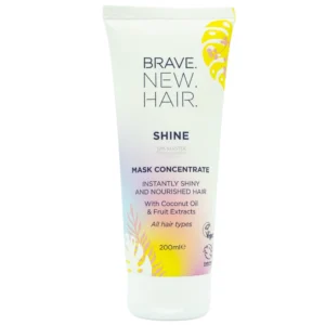 Brave New Hair Shine Mask 250ml – Μάσκα Άμεσης Λάμψης με Λάδι Καρύδας, Οξέα Φρούτων & Εκχύλισμα Ξιδιού