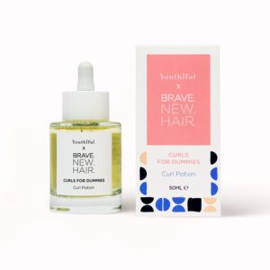 Brave New Hair x Youthful Curls for Dummies Curl Potion 50ml – Ορός για Τέλειες Μπούκλες με Προστασία & Ενυδάτωση