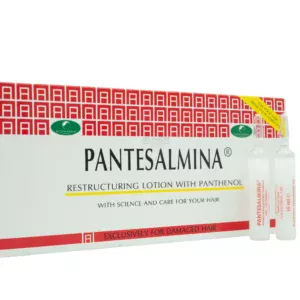 Biopharma Pantesalmina 12x15ml | Αμπούλες Αναδόμησης με Πανθενόλη για Ταλαιπωρημένα Μαλλιά