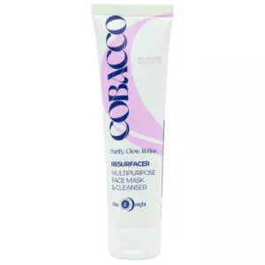 Cobacco Resurfacer Multipurpose Face Mask & Cleanser 100ml – Καθαρισμός, Απολέπιση & Λάμψη σε Ένα Βήμα