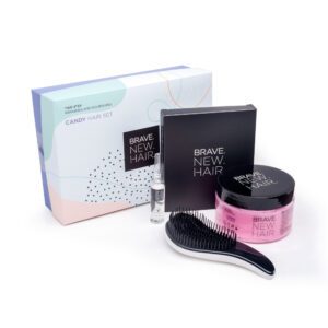 Brave New Hair Candy Restorative & Nourishing Hair Therapy (6x10ml & 250ml) – Επανόρθωση & Θρέψη Μαλλιών σε Δύο Βήματα με BRAVE PLEX και Έλαια Κόκκινων Φρούτων