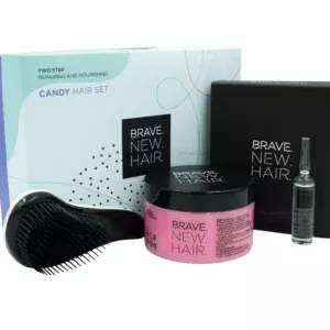 Brave New Hair Candy Restorative & Nourishing Hair Therapy (6x10ml & 250ml) – Επανόρθωση & Θρέψη Μαλλιών σε Δύο Βήματα με BRAVE PLEX και Έλαια Κόκκινων Φρούτων