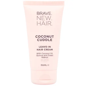 Brave New Hair Coconut Cuddle 150ml – Ενυδατική Κρέμα Μαλλιών Χωρίς Ξέβγαλμα με Καρύδα, Κινόα & Πράσινο Καρύδι
