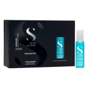 Alfaparf Milano Semi Di Lino Sublime Essential Oil 12x13ml – Θεραπεία Αναζωογόνησης & Λάμψης για Μαλλιά
