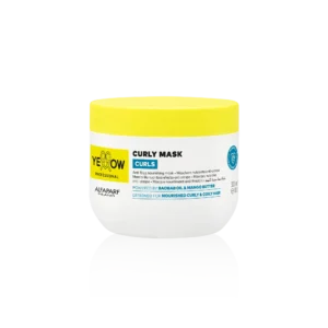 Yellow Professional Curls Curly Mask 300ml – Μάσκα Θρέψης & Κατά του Φριζαρίσματος για Σγουρά & Κυματιστά Μαλλιά