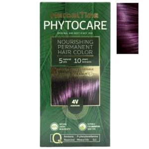 Βαφή μαλλιών χωρίς αμμωνία Μελιτζανί Aubergine 4V - Herbal Time PhytoCare
