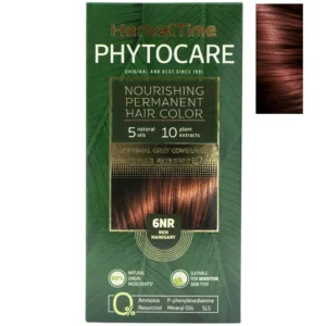 Βαφή μαλλιών χωρίς αμμωνία Ακαζού Red Mahogany 6NR - Herbal Time PhytoCare