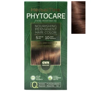 Βαφή μαλλιών χωρίς αμμωνία Μοκατσίνο Mokaccino 6WN - Herbal Time PhytoCare