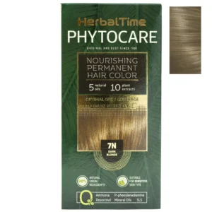Βαφή μαλλιών χωρίς αμμωνία Σκούρο ξανθό Dark Blonde7N - Herbal Time PhytoCare
