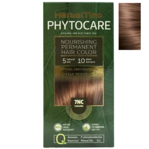Βαφή μαλλιών χωρίς αμμωνία Κάραμελ Caramel 7NC - Herbal Time PhytoCare