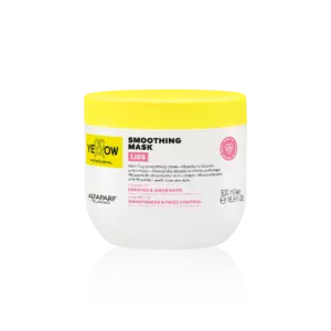 Yellow Professional Liss Smoothing Mask 500ml – Μάσκα Εξομάλυνσης & Αντιφριζ για Ατίθασα Μαλλιά