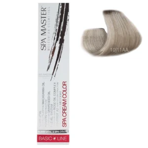 10/11AA Ultralight very ashen blonde SPA Cream Color Professional coloring for hair