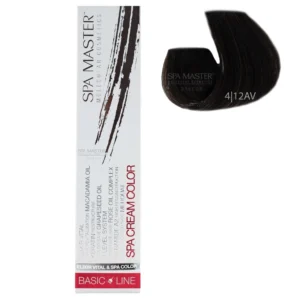 4/12AV Cold pearl brown hair SPA Cream Color Professional coloring for hair