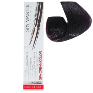 44/22VV Intensive violet brown hair SPA Cream Color Professional coloring for hair
