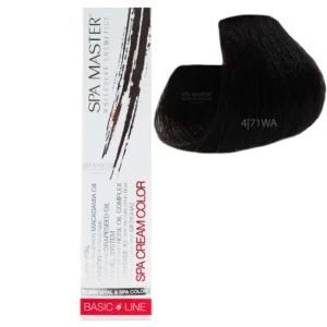 4/71WA Cold brown brown hair SPA Cream Color Professional coloring for hair