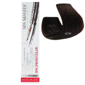 4/7W Brown brown hair SPA Cream Color Professional coloring for hair