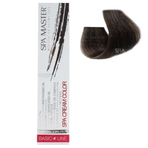 5/1A Bright ashen brown hair SPA Cream Color Professional coloring for hair
