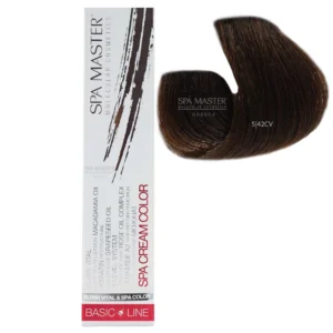 5/42CV Light copper pearl brown hair SPA Cream Color Professional coloring for hair