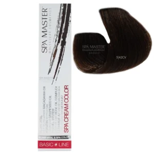 5/42CV Light copper pearl brown hair SPA Cream Color Professional coloring for hair
