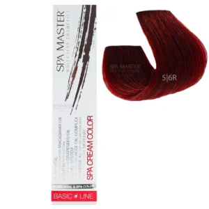5/6R red Light brown hair SPA Cream Color Professional coloring for hair
