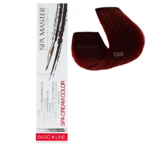 5/6R red Light brown hair SPA Cream Color Professional coloring for hair