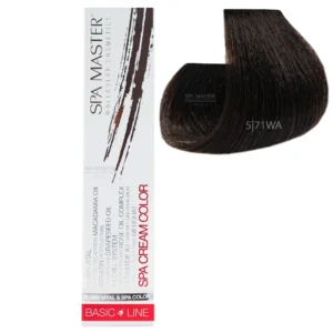 5/71WA Light cold brown brown hair SPA Cream Color Professional coloring for hair