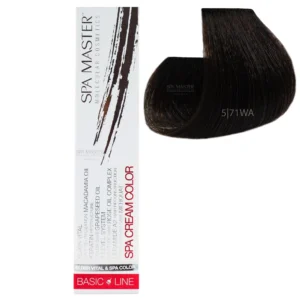 5/71WA Light cold brown brown hair SPA Cream Color Professional coloring for hair