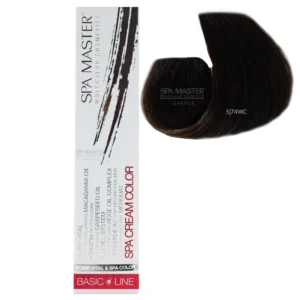 5/74WC Light chestnut brown hair SPA Cream Color Professional coloring for hair