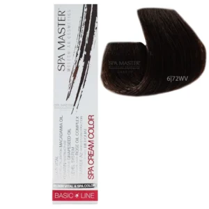 6/72WV Dark brown pearl blonde SPA Cream Color Professional coloring for hair