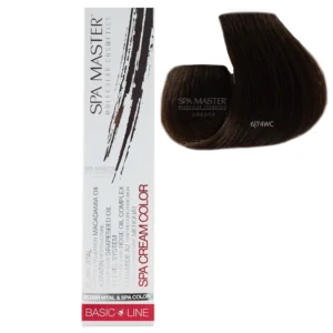 6/74WC Dark chestnut blonde SPA Cream Color Professional coloring for hair