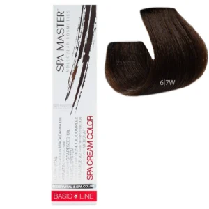 6/7W Dark brown blonde SPA Cream Color Professional coloring for hair