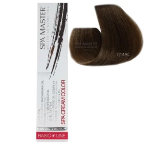 7/14АС Cold chocolate blonde SPA Cream Color Professional coloring for hair