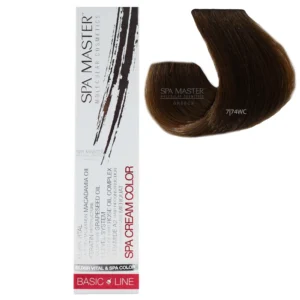7/74WC Chestnut blonde SPA Cream Color Professional coloring for hair