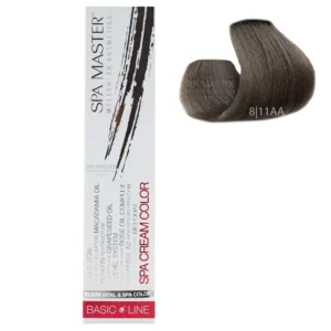 8/11AA Bright very ashen blonde SPA Cream Color Professional coloring for hair