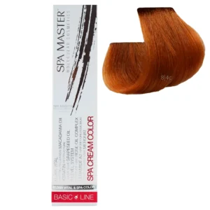 8/4C Bright copper blonde SPA Cream Color Professional coloring for hair