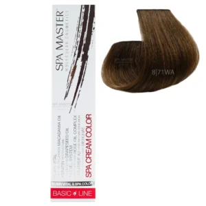 8/71WA Light cold brown blonde SPA Cream Color Professional coloring for hair