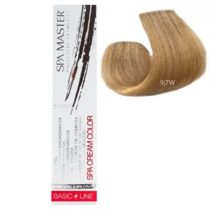 9/7W Very light brown blonde SPA Cream Color Professional coloring for hair
