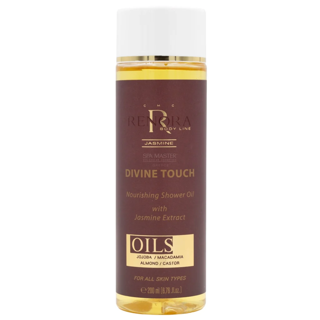 Renora Divine Touch Nourishing Shower Oil 250ml – Θρεπτικό Έλαιο Καθαρισμού για Απαλή & Λαμπερή Επιδερμίδα