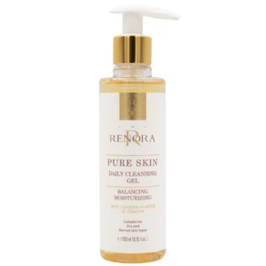 Renora PURE SKIN Daily Cleansing Gel 150ml – Τζελ Καθαρισμού για Ισορροπία & Ενυδάτωση της Επιδερμίδας